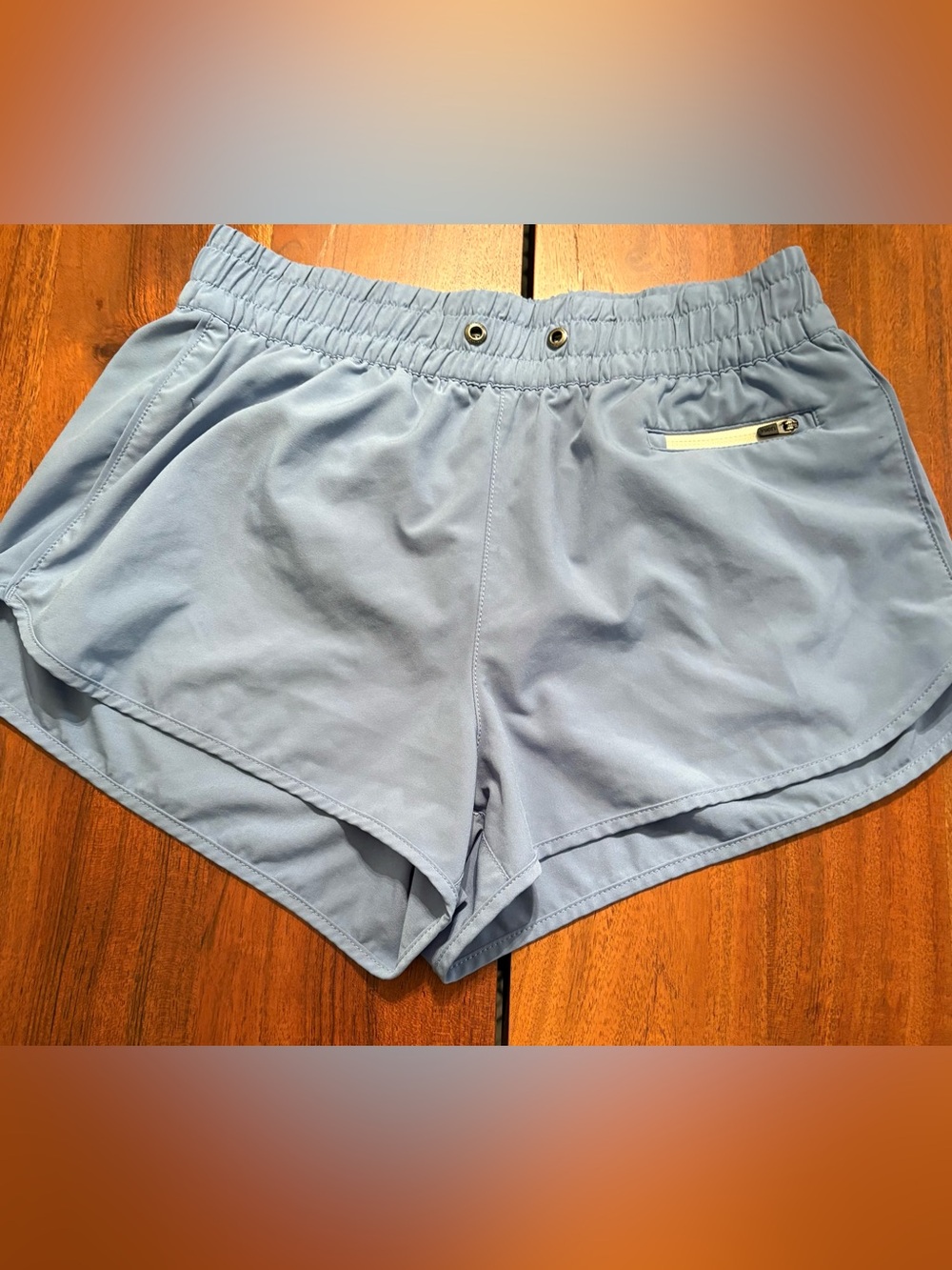 Vuori Women's Light Blue Athletic Shorts
